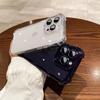 Luxury Shockproof Clear Phone Case For iPhone 14 13 12 Pro Max Silicone Bumper Transparent With Lens Film Protection Hard Back Cover