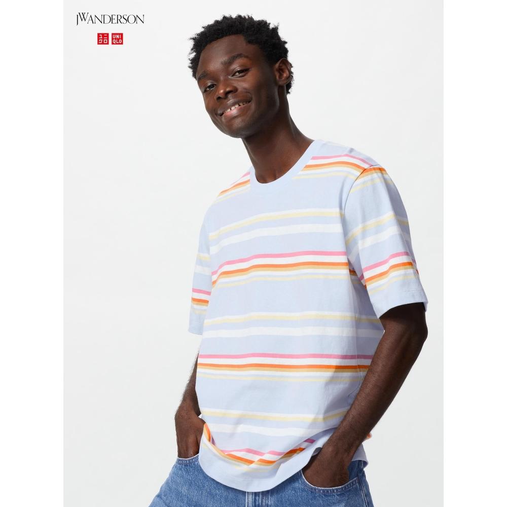 

Футболка Uniqlo Japan в полоску 66 BLUE/XL