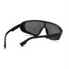 New Personality Colorful Sunglasses Trend Big Frame Sunglasses Women Retro Fashion One-Piece Windshield Sunglasses.