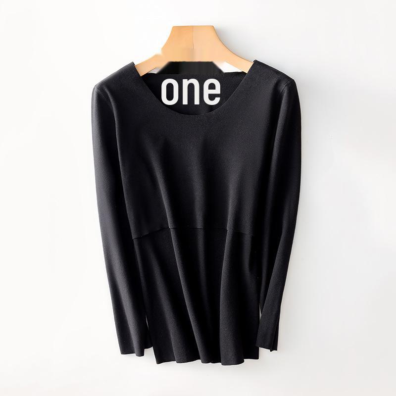 Německý sametové těhotenské a kojící termotriko na podzim/zimu