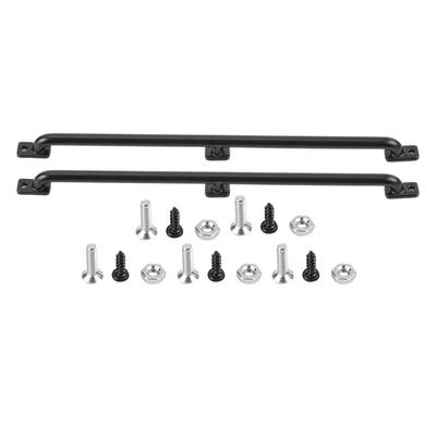 Upgrade Accessory Body Shell Left   Right Metal Handrail for 1 10 Scale RC Crawler Car