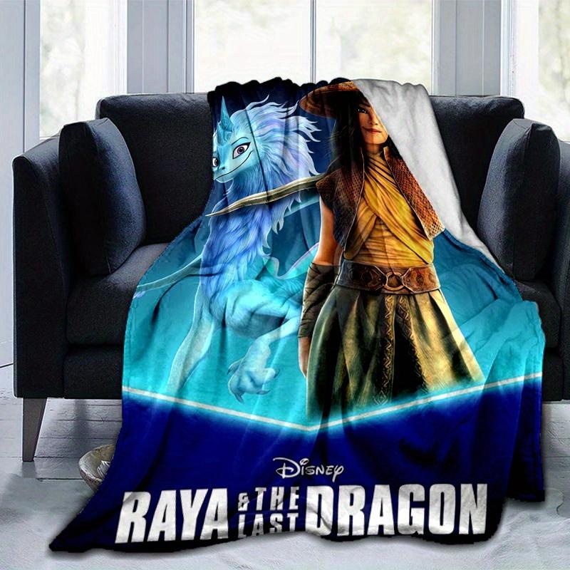 1pc, Disney Raya & The Last Dragon Home Decorative Blanket, Soft Throw for Couch, Bed, Travel, Camping