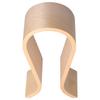 Earphone Hanger U Shape Simple Wooden Stable Arch Headphone Stand with Rubber Feet for Office Studio Bedroom Desktop