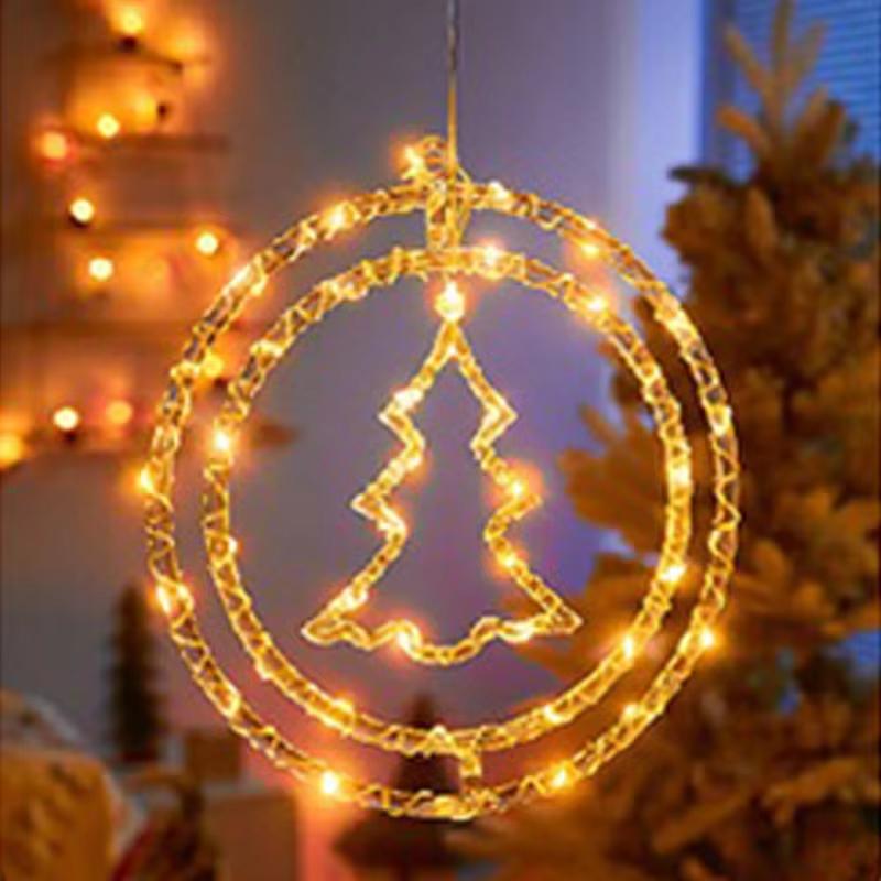 

Светодиодная рождественская фестивальная подсветка USB-кнопка звезда украшение для дома лампа новогодние украшения вечеринка рождественская сказочная лампа гирлянда