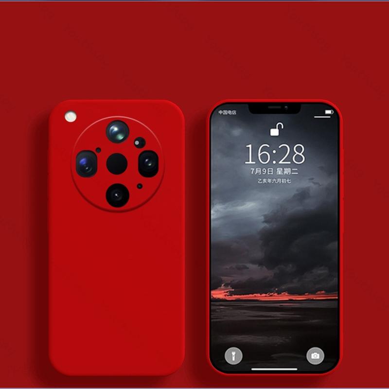 For Oppo Find X9 Ultra Case Liquid Silicone Plain Oppo Find X9 Ultra Cover TPU Anti-drop Protector Case Find X9 Ultra Cover
