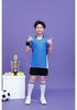 Summer Kids' Sports Uniform Set for Boys & Girls - Short Sleeve Jersey for Football & Badminton Training
