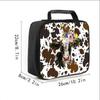 Insulated Lunch Tote Bag Work School Picnic Reusable Thermal Cooler Handheld Meal Carrier Youth Style