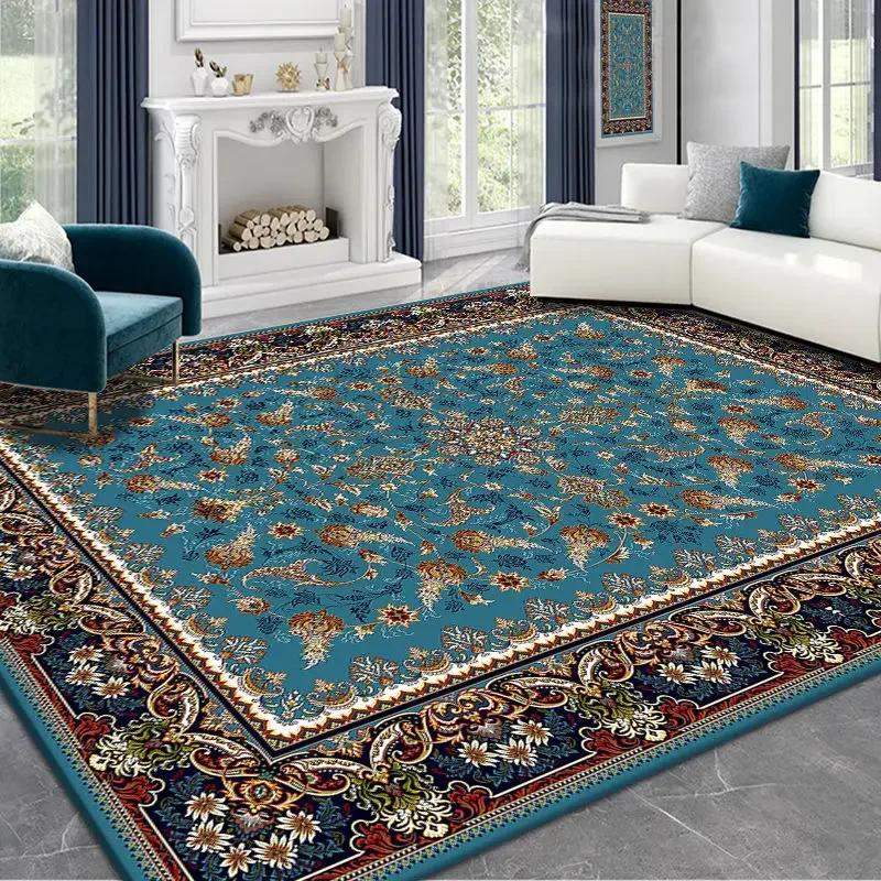 Oriental Ethnic Style Carpet Living Room Decor Persian Big Size Area Rugs Bedroom Decor 200x300 Washable Non-slip Cloakroom Mats