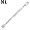 1/2pc/setDouble Head Stainless Steel Professional Blackhead Remover Tool Blemish Extractor Tool Pimple Comedone Removal For Face