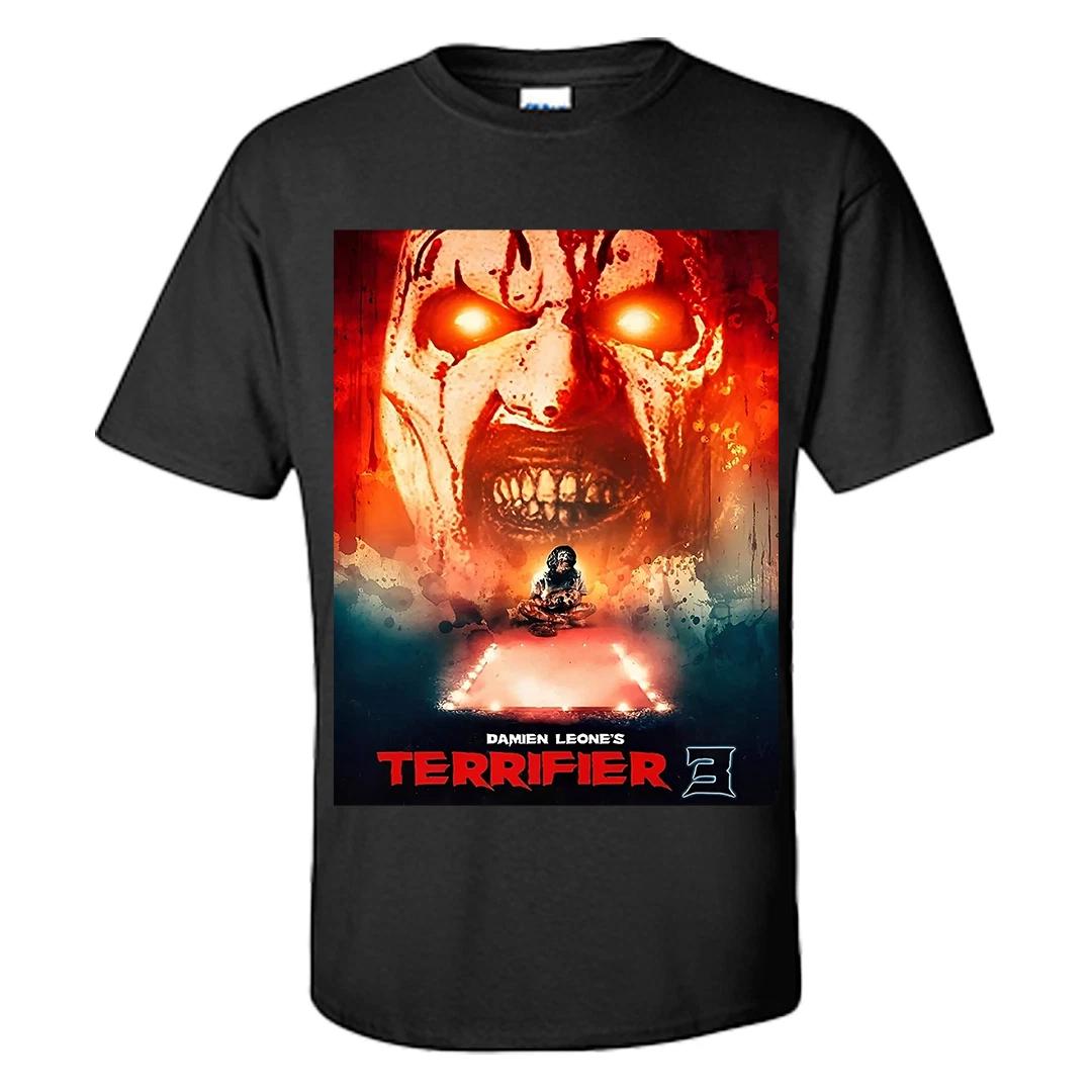 Art the Clown t shirt Terrifier 3 Graphic Poster Shirt S-XXXL L