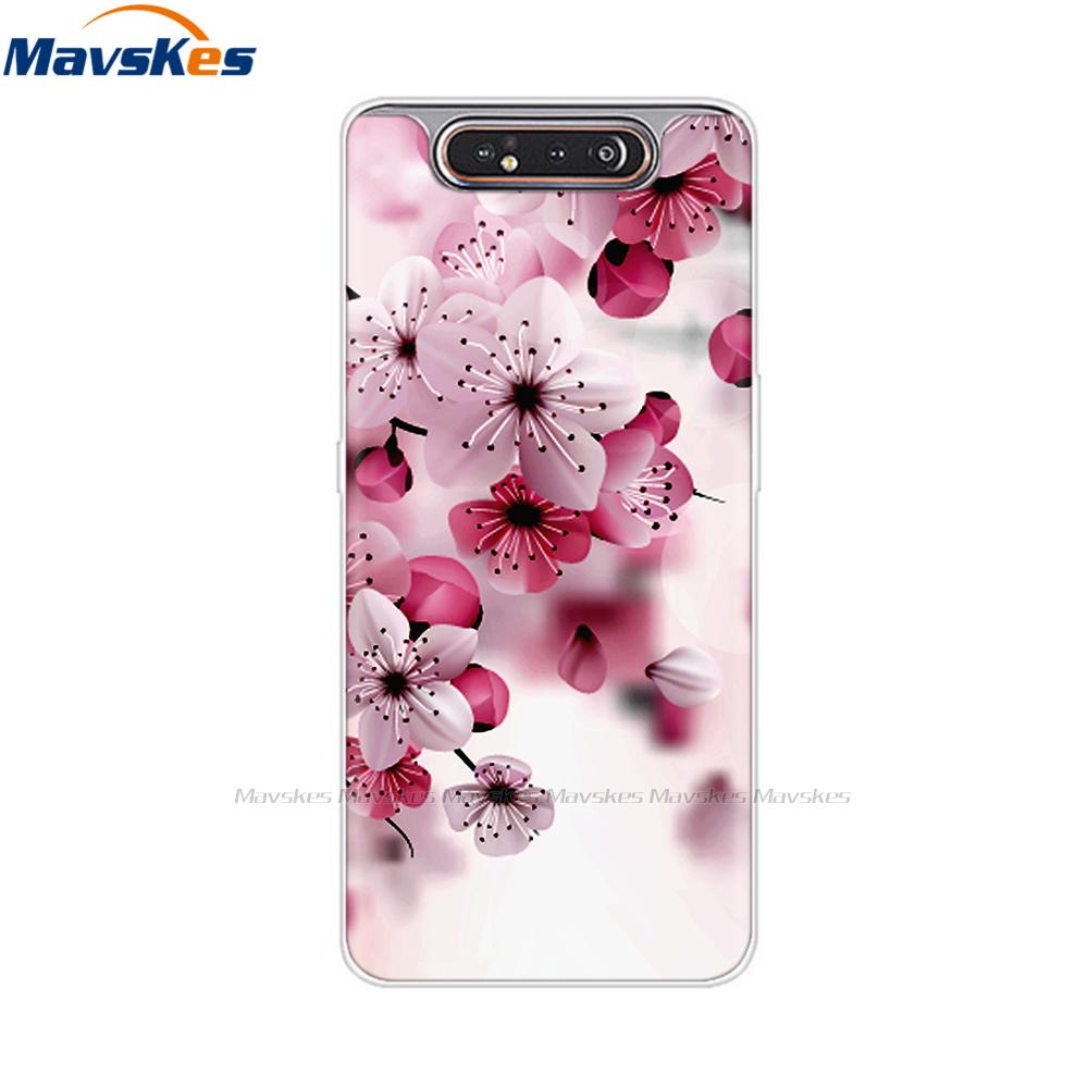 Per Samsung Galaxy A80 Custodia A805 Silicone Morbido TPU Custodia per Telefono Per Samsung A80 2019 A 80 GalaxyA80 A805F A805 SM-A805F/DS Copertura