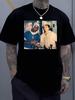 Vintage-Freundschaftsfoto-Druck, der Einheit und Nostalgie in der urbanen Straßenkultur widerspiegelt – Unisex-T-Shirt