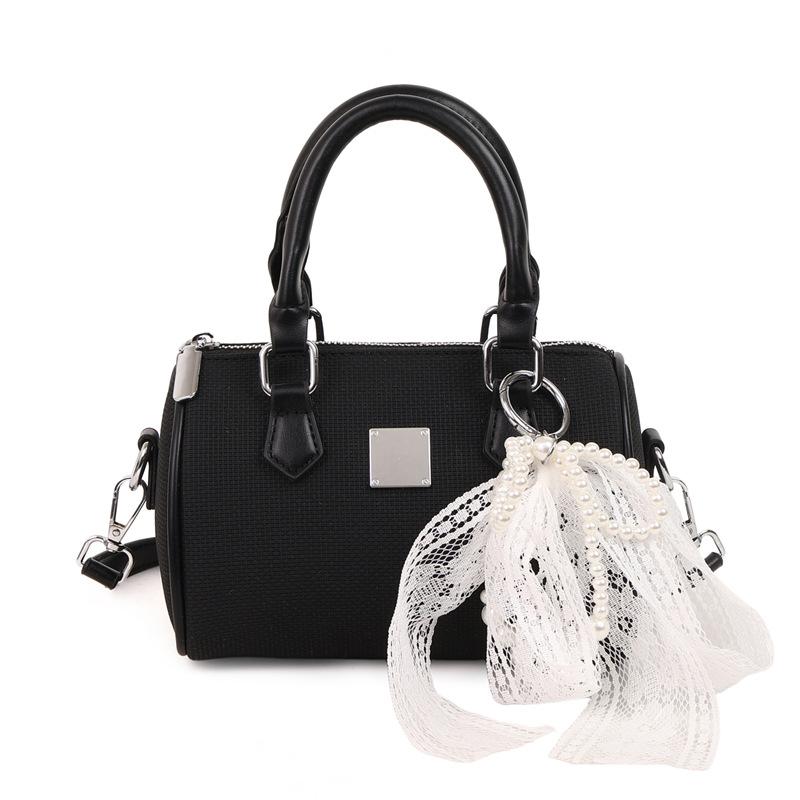 Popular Hot-selling Korean Version of Simple Temperament Portable Pillow Bag Women's Versatile Foreign Style Advanced Texture Solid Color Messenger 