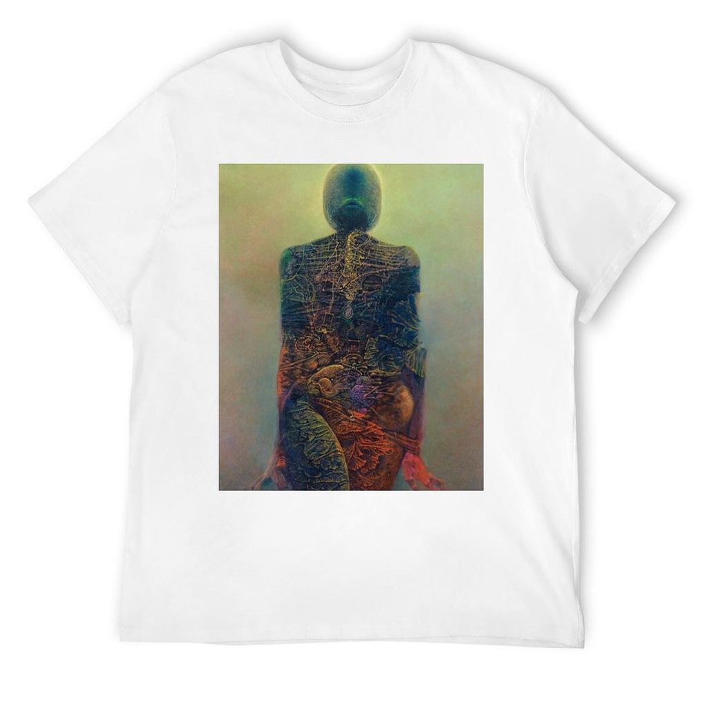 Zdzislaw beksinski Magliette magliette figure anime magliette da uomo alta qualità