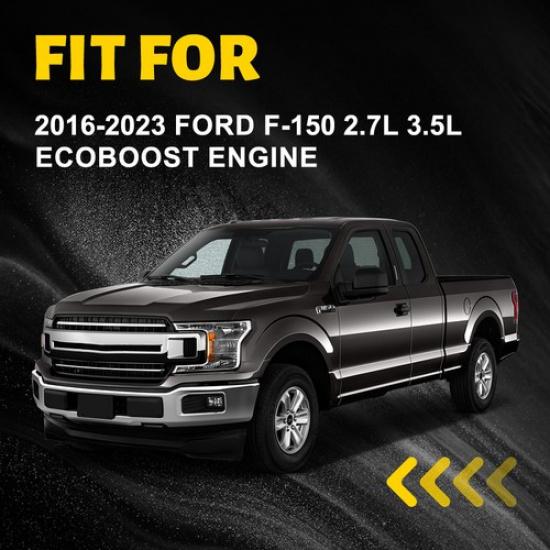 BOV Black Off Blow Adapter Valve For 2016- Ford F-150 2.7L 3.5L Ecoboost