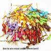 Lollipop and Baking Kraft Paper Sticks with Colored Twist Ties for Food Packaging