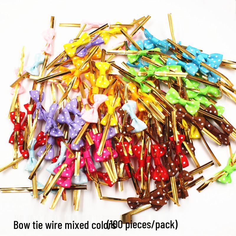 Lollipop and Baking Kraft Paper Sticks with Colored Twist Ties for Food Packaging