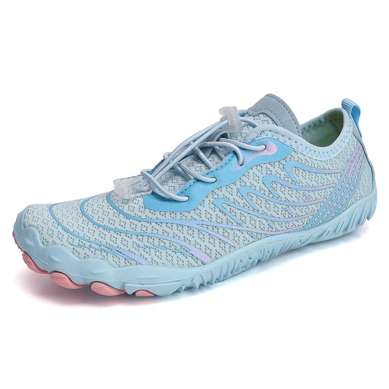 Wasserschuhe Herren Damen Oberlauf Waten Fünf Zehen Barfuß Strand Schwimmen Aqua Schuhe Sommer Farbe Sneaker Unisex Schnell Trocknend