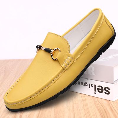 Lente Herfst Heren Mocassins Retro Flats Schoenen Heren Echt Casual Leer Loafers Heren Instappers Rijden Vrije Tijd Loop Schoenen