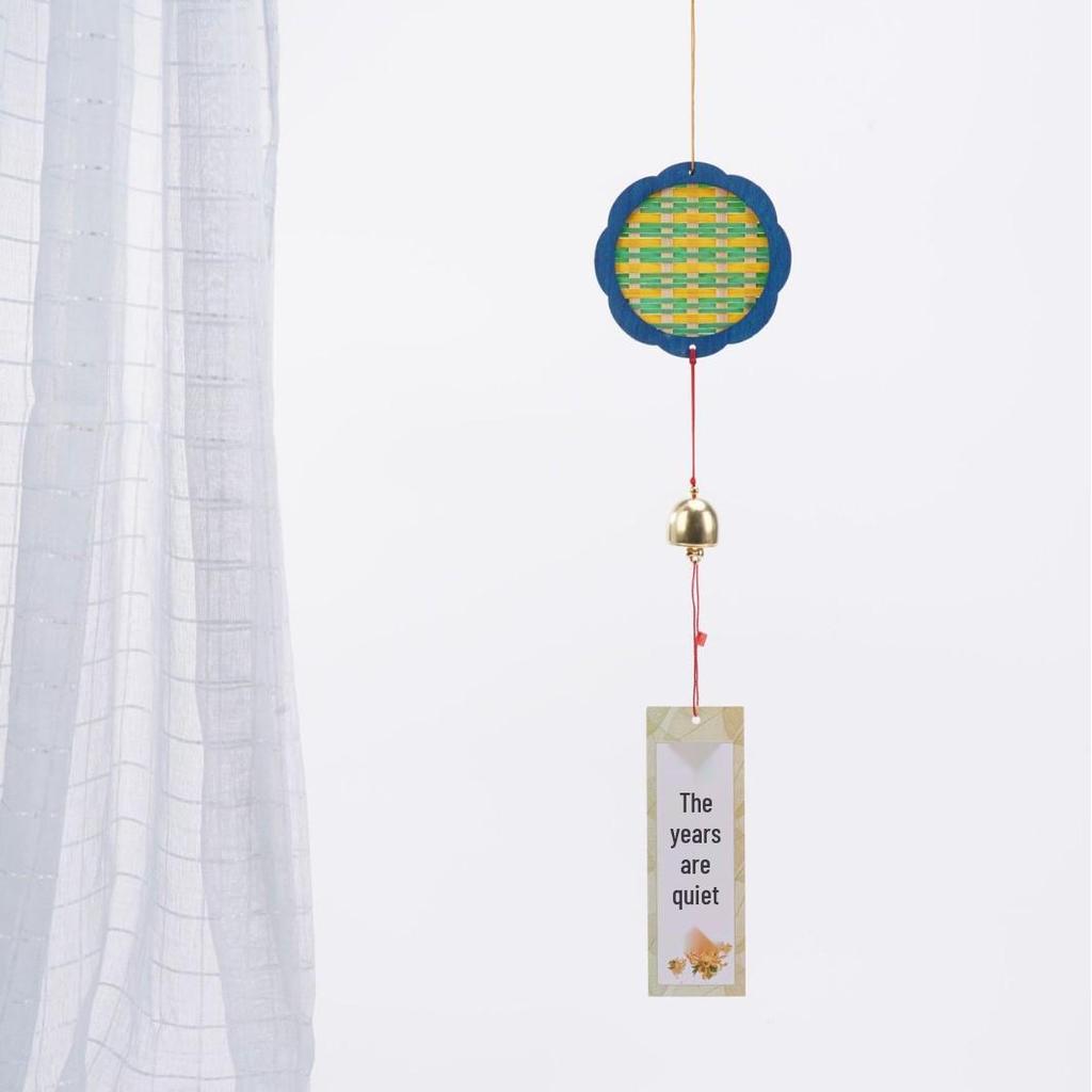 Bamboo Woven Wind Chime DIY Kit for Parent-Child Craft Activity