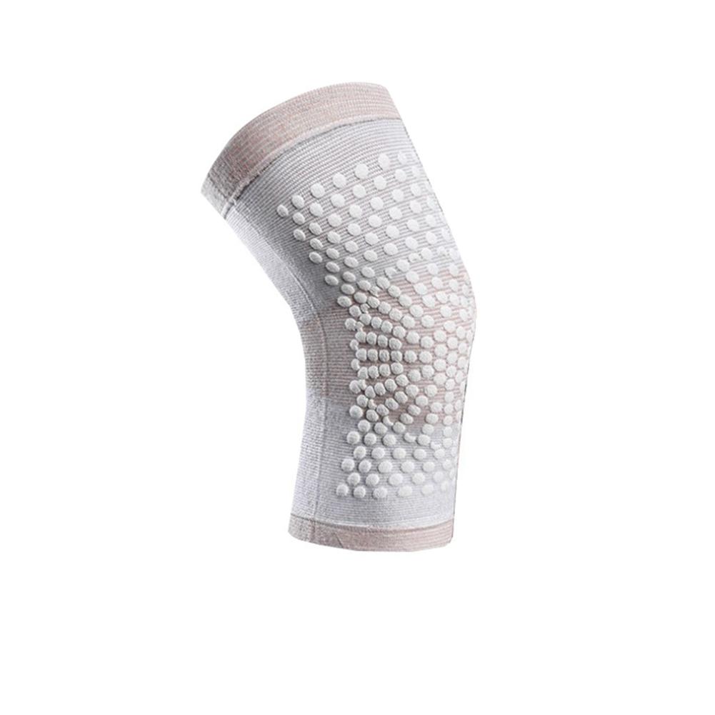 

2шт самонагревающийся наколенник теплый для артрита облегчение боли в суставах травма восстановление пояс поддержка колена грелка для ног L