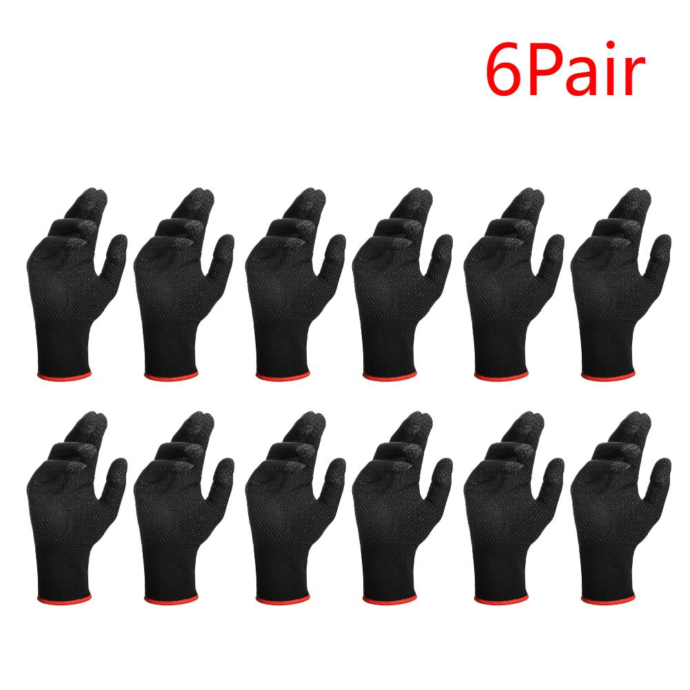 1-10 Paar Unisex Anti-Rutsch Touchscreen-Handschuhe Atmungsaktiv Schweißableitend Gestrickte Thermohandschuhe Motorradhandschuhe Sport Vollfinger