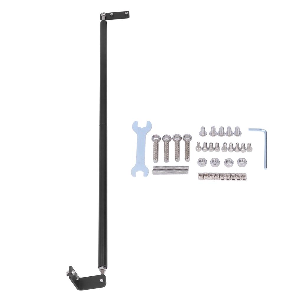 Aluminum Alloy Supporting Rod Set S4 Metal Tie Rod with Connector 3D Printer Accessories