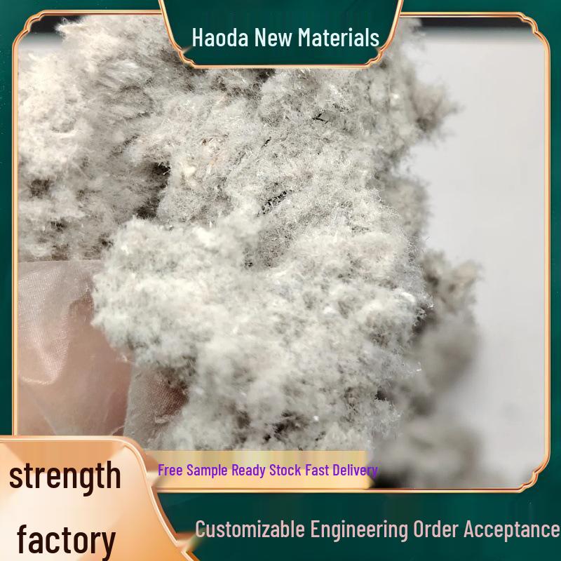 

White Lignin Fiber: Oil-Absorbing Flocculent for Asphalt Pavements Brown lignin fiber