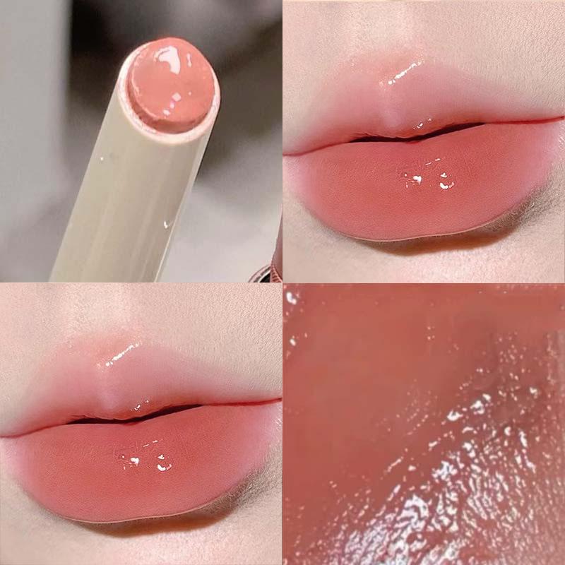 

HERORANGE Qingyun Mirror Lipstick: Watery, Plump, Non-Transfer Solid Lip Gloss