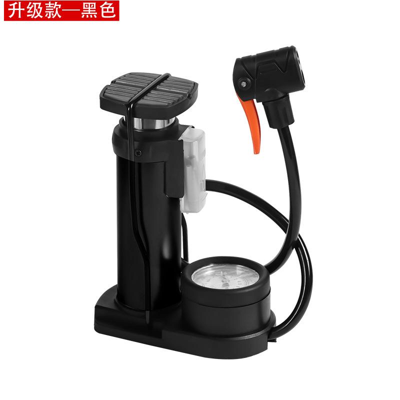 Portable Bicycle Inflator Pump 140 PSI Mini Multifunctional Aluminum Alloy Valve Head Foot Pump motorcycle Bicycle Accessories