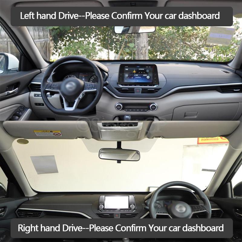High-quality Leather Instrument Panel Protection Pad and Light-proof Pad for Nissan Altima 2019-2020 L34 Car Styling Accessories