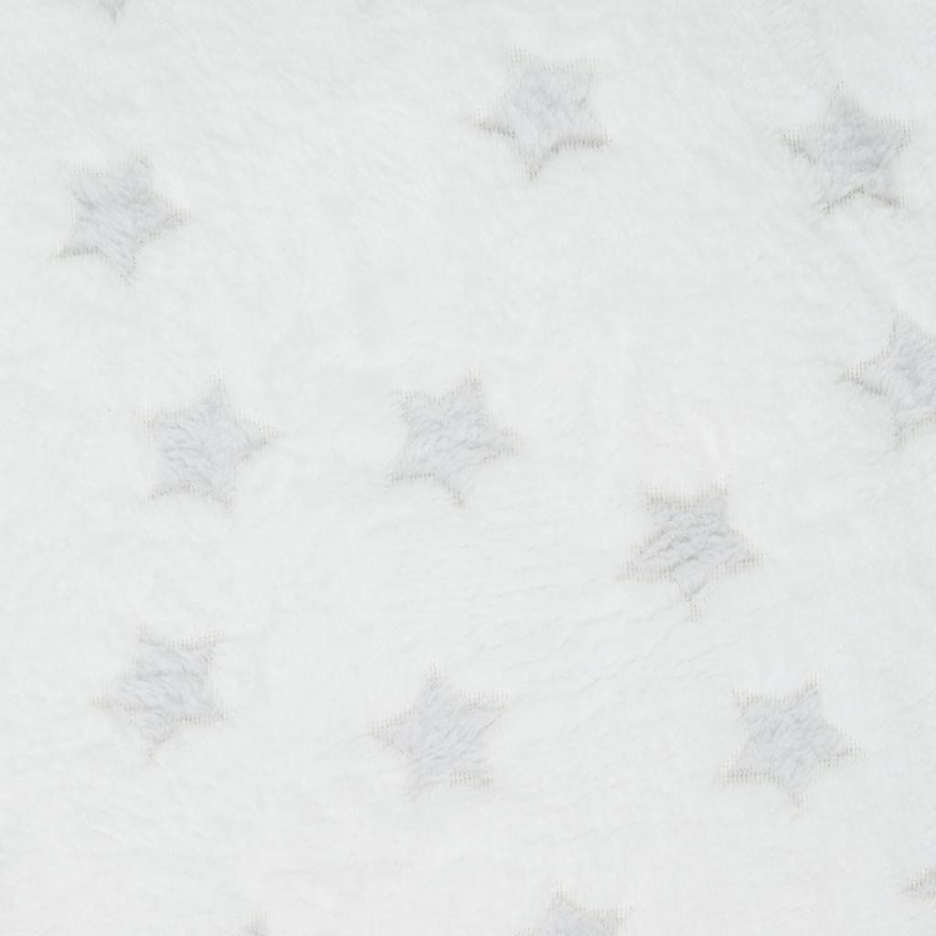 Les Trésors De Lily [A3531] – Phosphoreszierendes Samtkissen „Scarlett“, elfenbeinfarben (Sterne) - 40x40cm