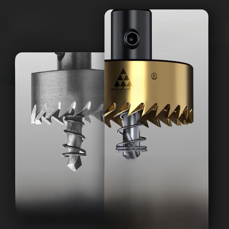 Green Forest High-Speed Steel Hole Opener Drill Bit for Metal and Stainless Steel.