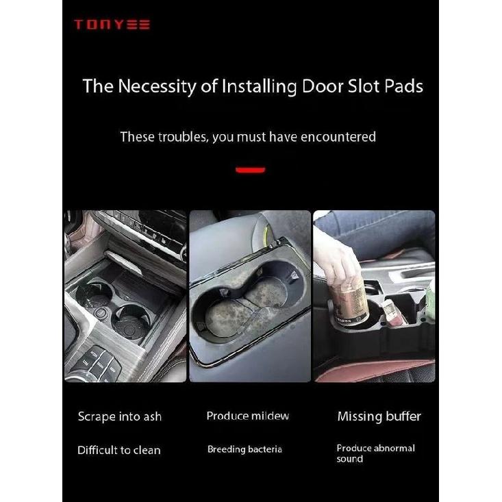 Suitable for 25 Dedicated BYD Dolphin Car Interior Products, Interior Decoration Accessories, Center Console Mats, Coasters