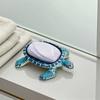 Turtle Soap Box, with Drainable Design, Resin Tortoise Soap Dish, Durable Decorative Soap Saver for Bathroom Kitchen Countertop