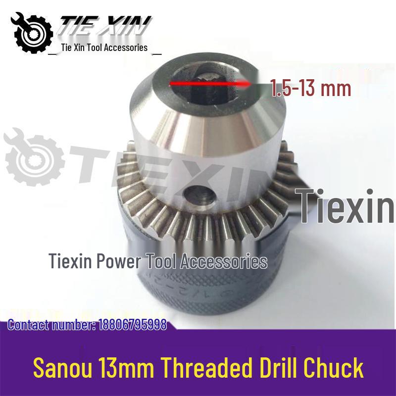 

13mm High-Quality Threaded Drill Chuck for Cross-Border E-commerce