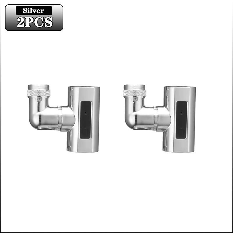 1-3PCS Four Speed Swivel Dishwasher Spout Faucet Small Flying Rain Faucet Kitchen Wash Shower Mixer Waterfall Aerator Faucet