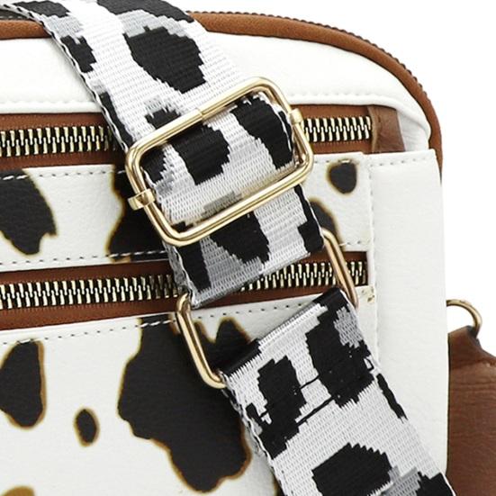 Women's Crossbody Bag Faux Leather Small Shoulder Bag with Adjustable Strap Crossbody Purse for Daily Travel Commute