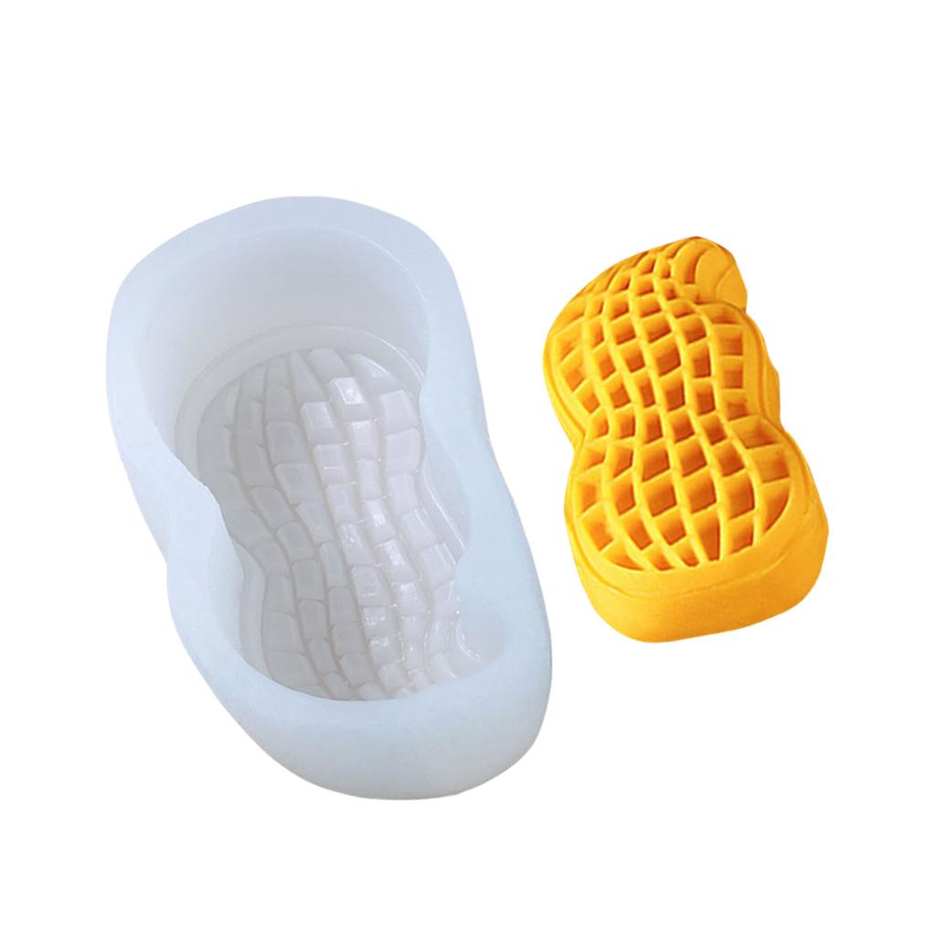 Persimmon/Peanut Silicone Molds Making Mousses Cake Molds Decorating Baking Tool for Making Chocolate Fondant Dessert