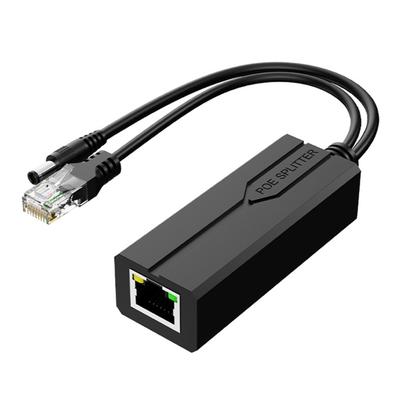 Conversores Divisores POE de Velocidade Gigabit de 48V para 12V Entregando Saída DC5.5x2.1mm Configurações Fáceis para Aplicações de Rede