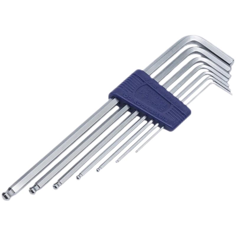 EIGHT Metric Extra-Long Hex Key Wrench Set