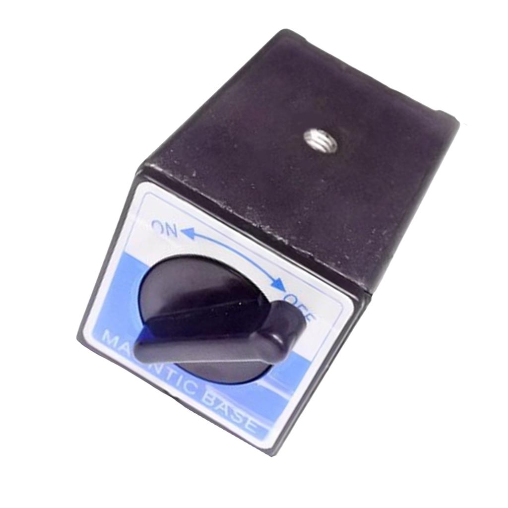 Versatile Magnetic Table Base with V Type Power Magnet Seat Adjustable Magnetic Table Base for Dial Indicator Stand