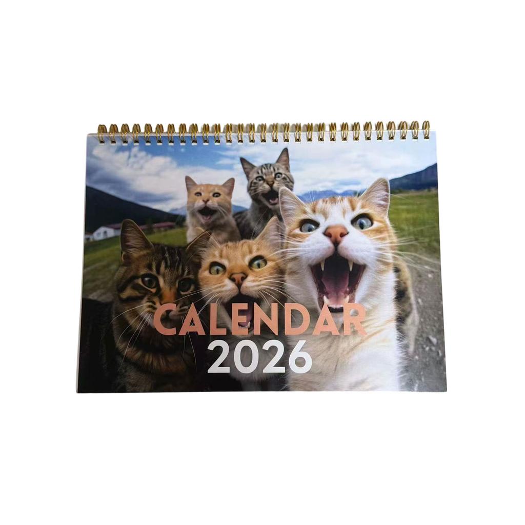 2026 Wall-mounted Calendar Desktop Calendar Collection Pet Calendar
