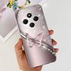 For XIaomi Redmi 14C / Poco C75 Back Cover Butterfly Rose Flower Luxury Girly Phone Case On Redmi 4C Clear Soft TPU Clear Capa