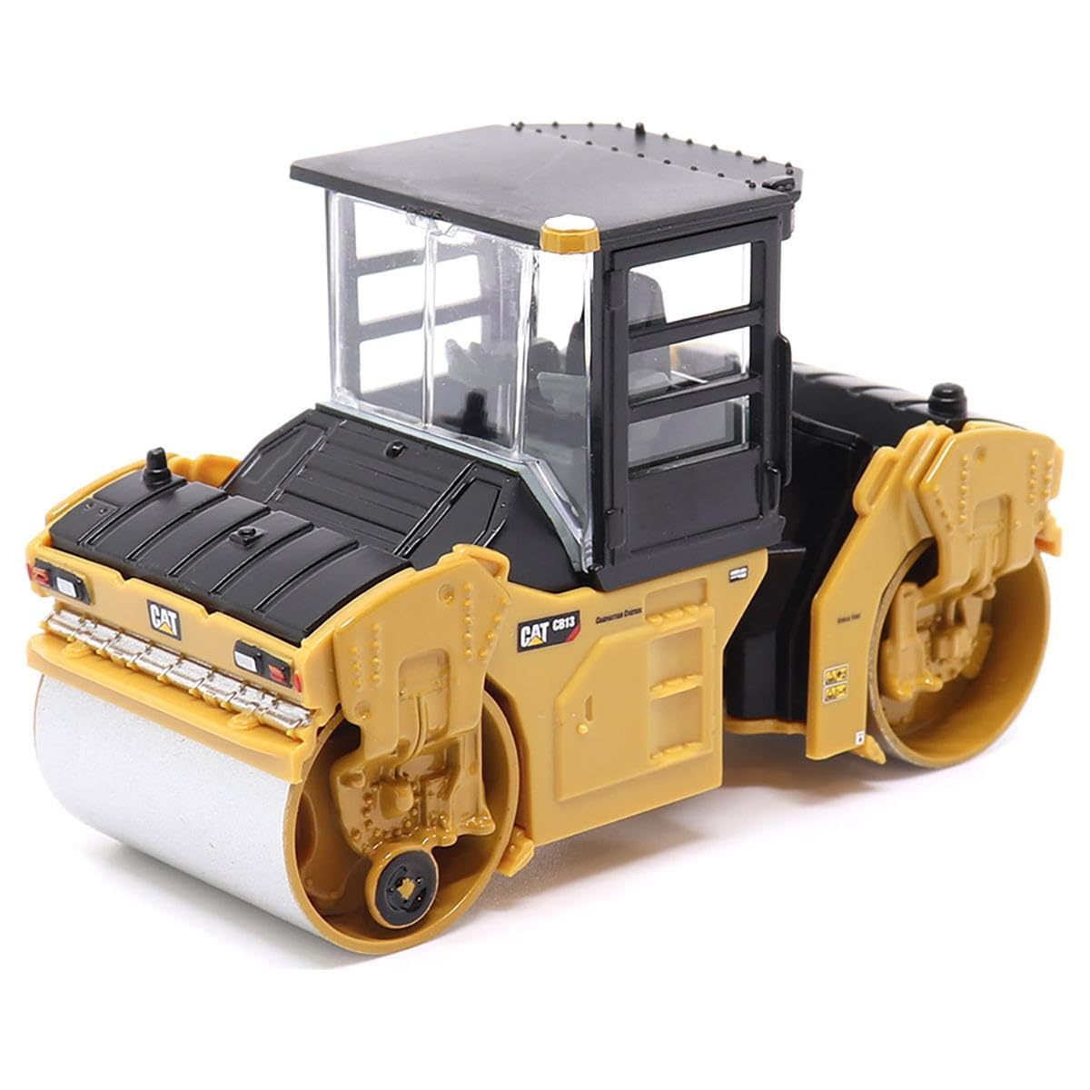 

Diecast Master 1/64 Scale Caterpillar CAT CB-13 Tandem Vibratory Roller with Cab