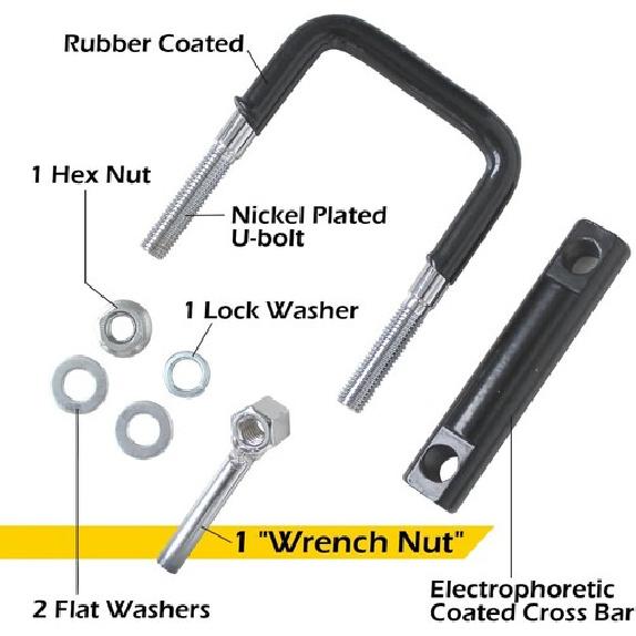 Hitch Tightener Anti Rattle Stabilizer for 2-1/2" 1.25" To 2" Hitches