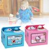Whimsical Cartoon Style Money Thief Cat Piggy Bank Colorful Kids Savings Bank Delight