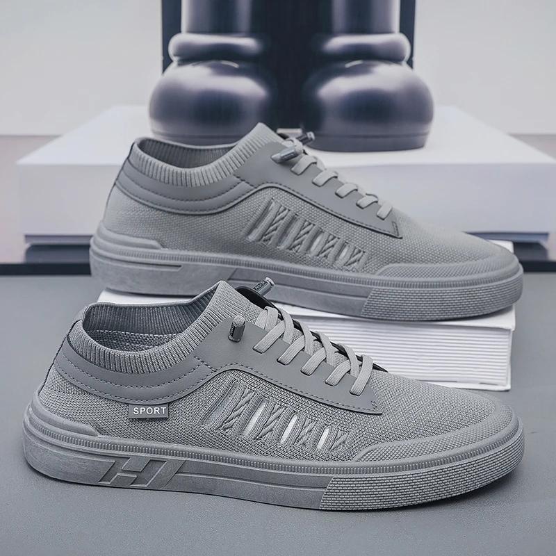 Fashion Mesh Men Casual Shoes Lightweight Platform Men Running Sneakers Comfortable Walking Shoes Breathable Mens Sport Shoes