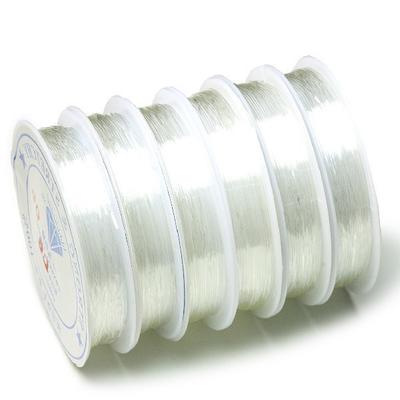 1 Roll 0.5-1.0MM Strong Stretchy Elastic Rope Transparent String Cord Beading Bracelet/Necklace