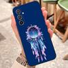 Beautiful Feather Dreamcatcher Phone Case For Samsung S25 Edge 24 23 22 21 20 Ultra Plus Fe Galaxy A54 53 34 25 16 Silicon Cover